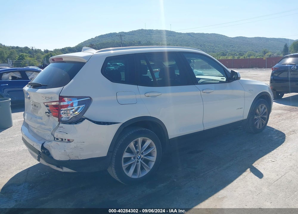 2017 BMW X3 XDRIVE28I VIN: 5UXWX9C31H0T25251