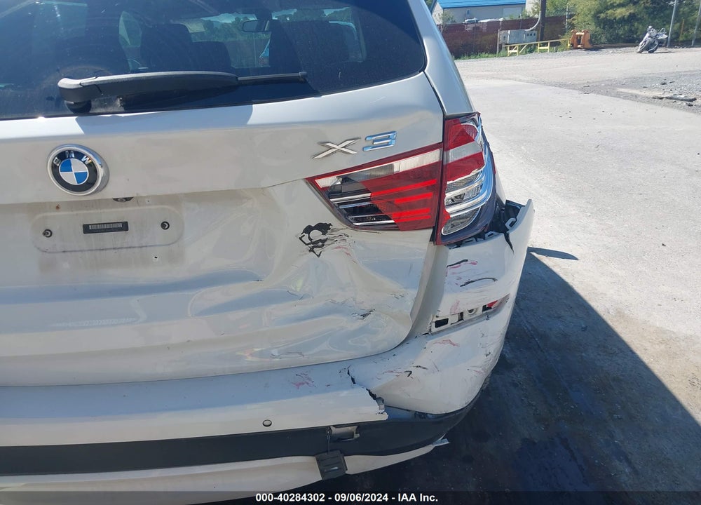 2017 BMW X3 XDRIVE28I VIN: 5UXWX9C31H0T25251