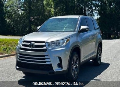 2019 TOYOTA HIGHLANDER VIN: 5TDZARFH4KS054763