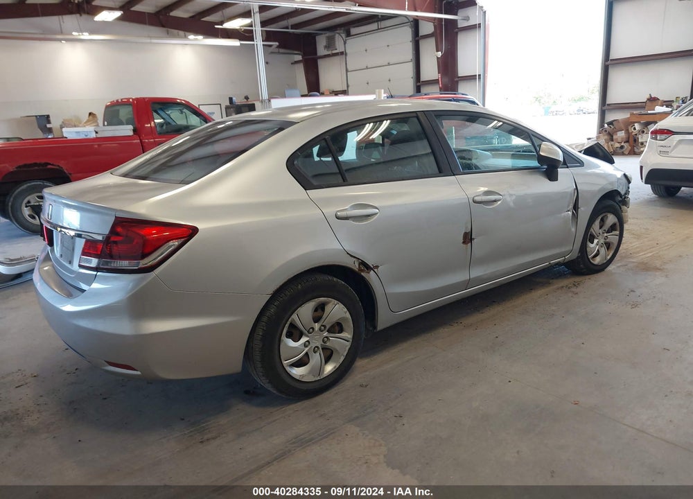 2013 HONDA CIVIC LX VIN: 2HGFB2F50DH574135