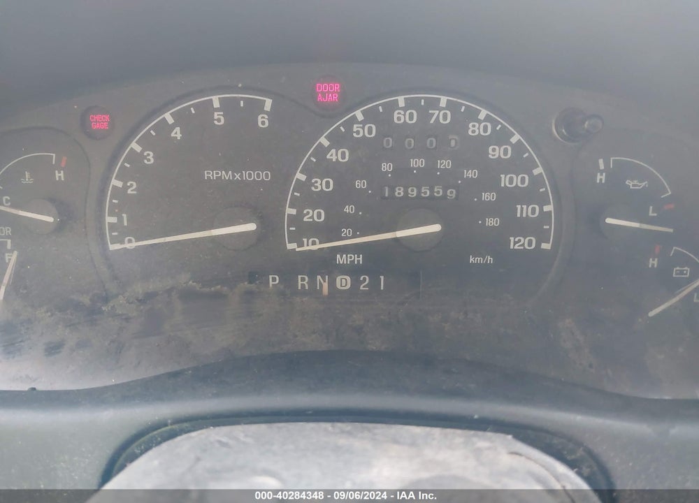 2000 FORD RANGER XL/XLT VIN: 1FTYR14V5YPB04832