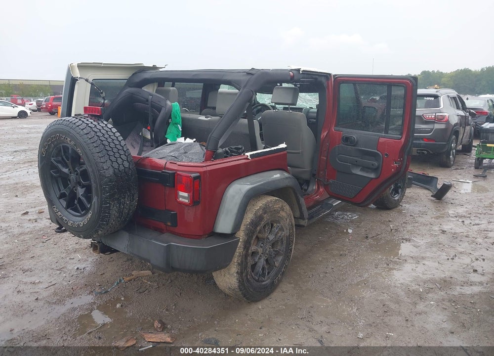 2010 JEEP WRANGLER UNLIMITED SPORT VIN: 1J4BA3H19AL104405