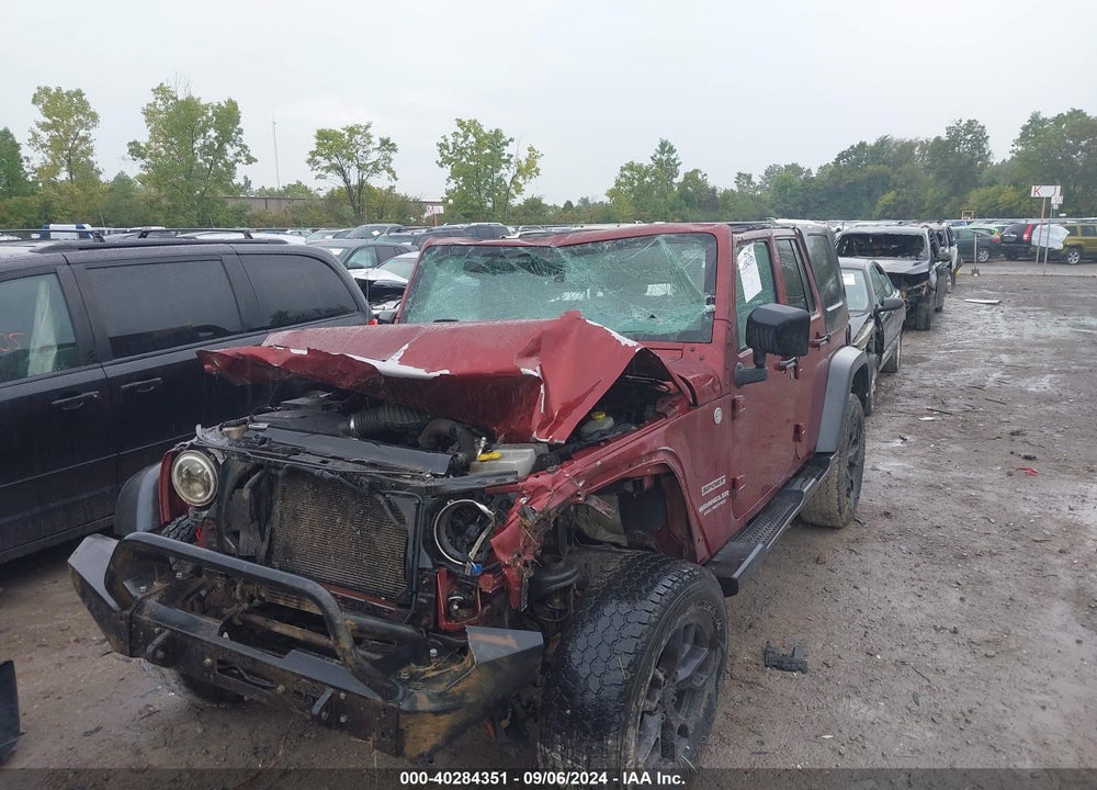 2010 JEEP WRANGLER UNLIMITED SPORT VIN: 1J4BA3H19AL104405