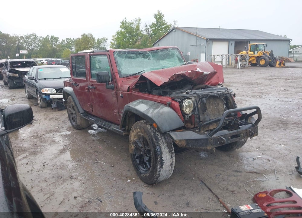 2010 JEEP WRANGLER UNLIMITED SPORT VIN: 1J4BA3H19AL104405
