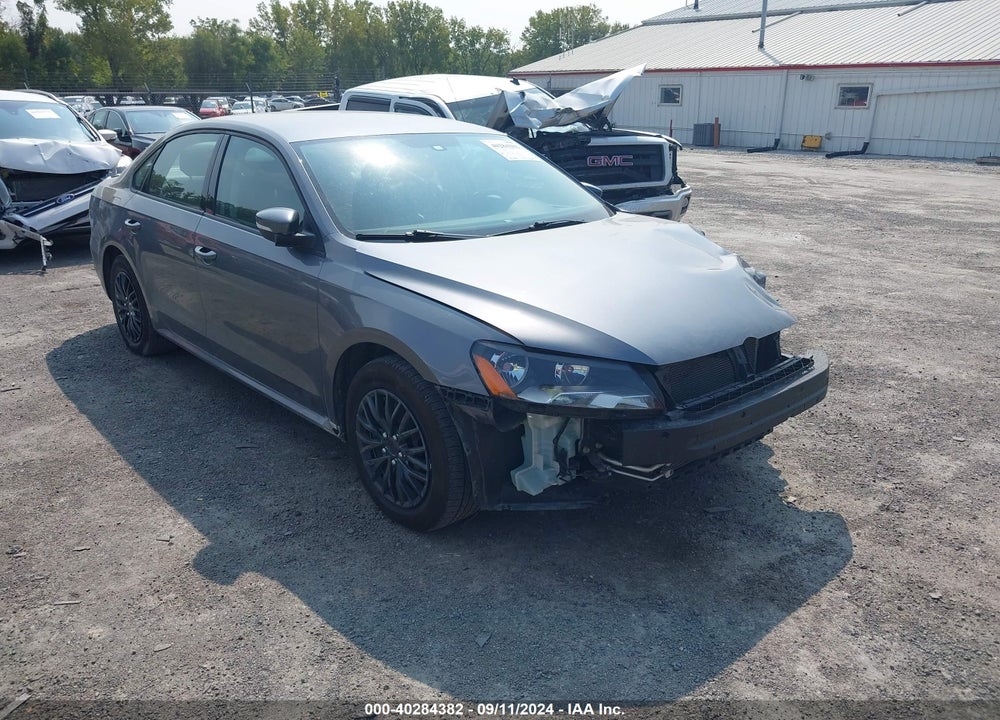 2013 VOLKSWAGEN PASSAT 2.5L S VIN: 1VWAP7A37DC004825
