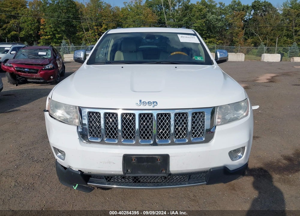 2013 JEEP GRAND CHEROKEE OVERLAND VIN: 1C4RJFCT5DC524682