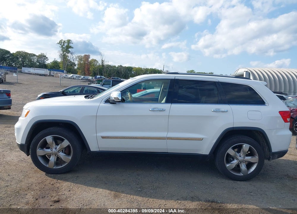 2013 JEEP GRAND CHEROKEE OVERLAND VIN: 1C4RJFCT5DC524682