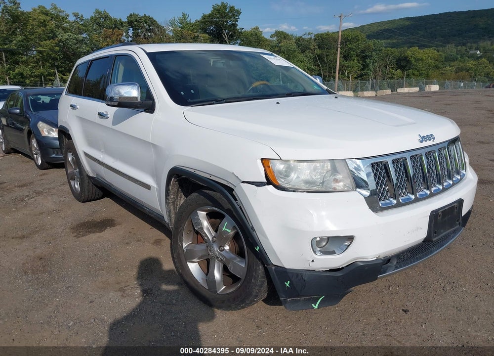 2013 JEEP GRAND CHEROKEE OVERLAND VIN: 1C4RJFCT5DC524682