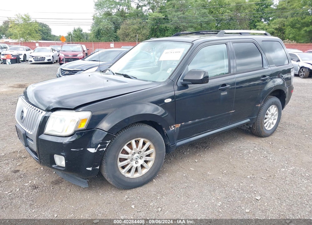 2009 MERCURY MARINER PREMIER VIN: 4M2CU87739KJ15528