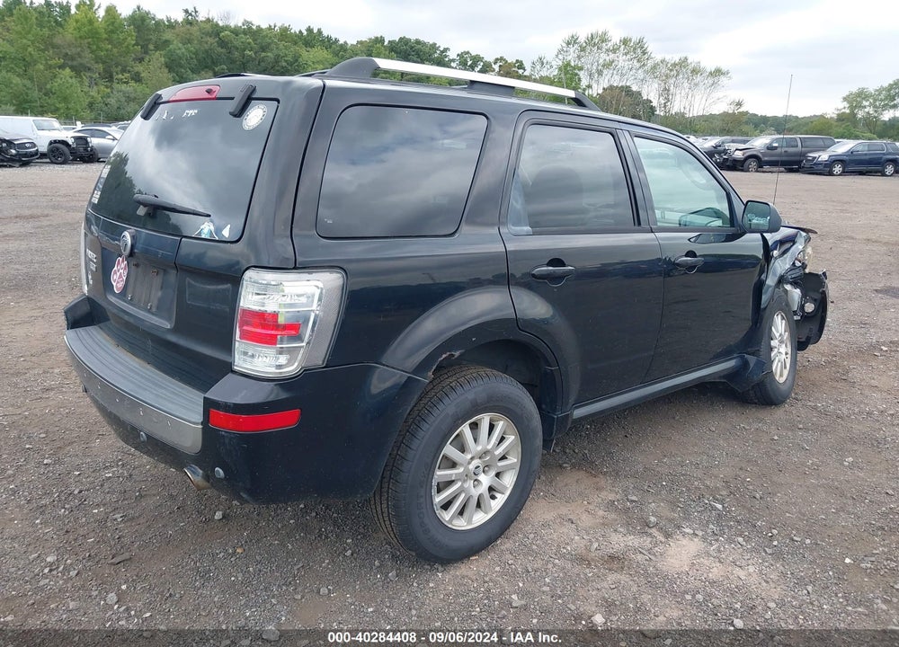 2009 MERCURY MARINER PREMIER VIN: 4M2CU87739KJ15528
