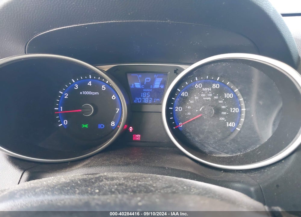 2013 HYUNDAI TUCSON LIMITED VIN: KM8JU3AC0DU670628