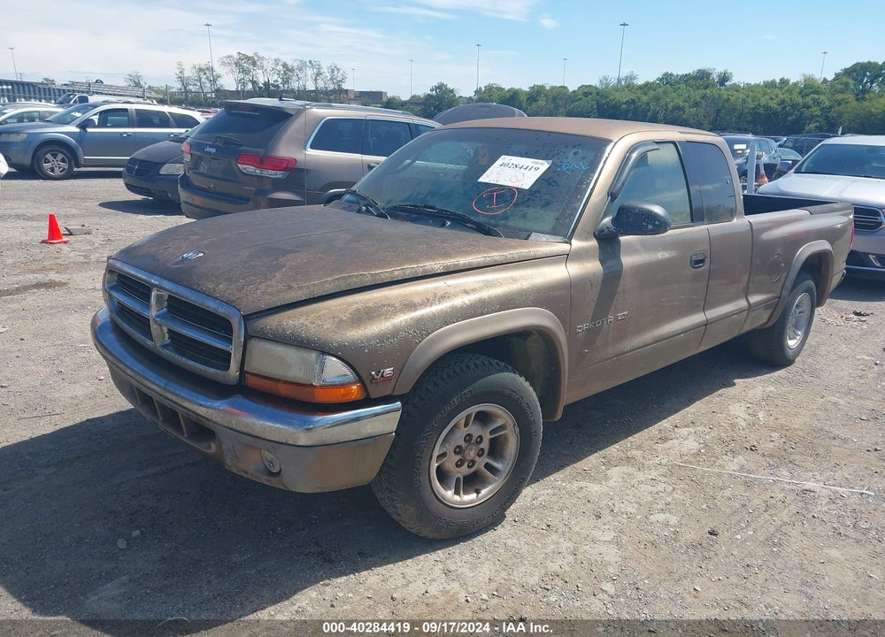 2000 DODGE DAKOTA SLT/SPORT VIN: 1B7GL22X2YS678955