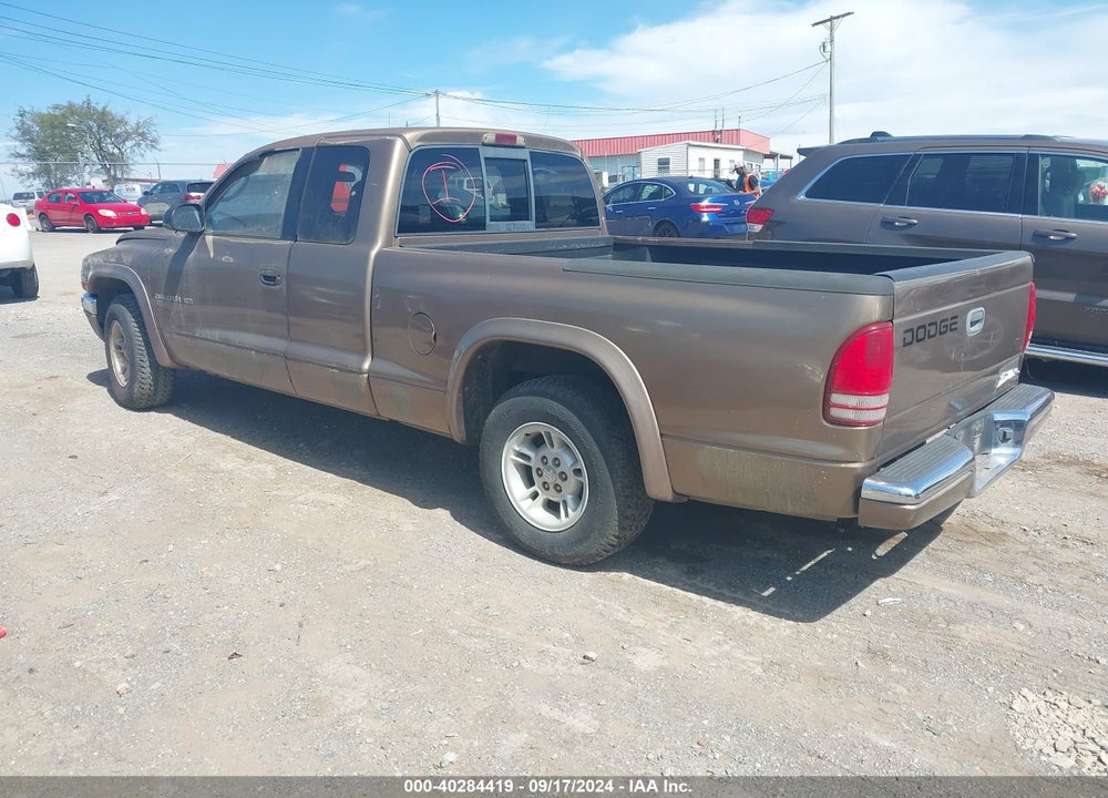 2000 DODGE DAKOTA SLT/SPORT VIN: 1B7GL22X2YS678955