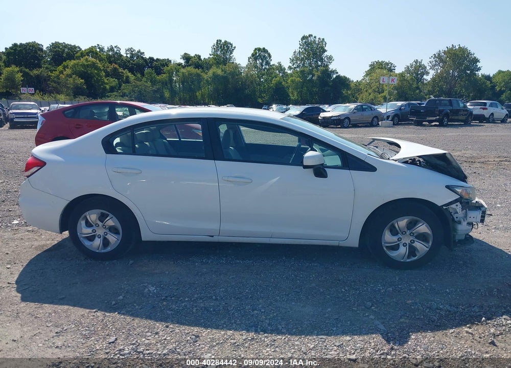 2015 HONDA CIVIC LX VIN: 19XFB2F56FE263337