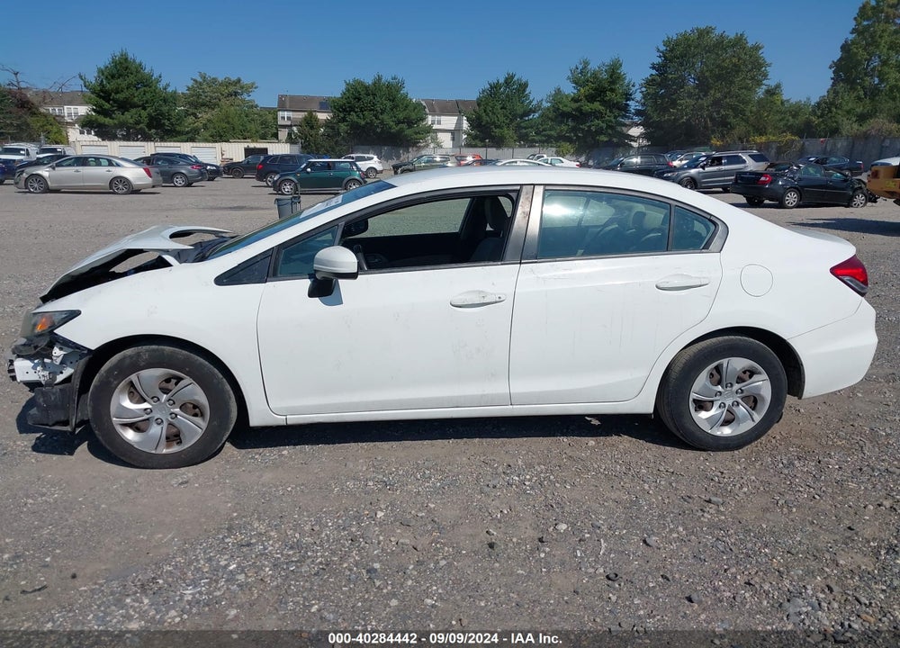 2015 HONDA CIVIC LX VIN: 19XFB2F56FE263337