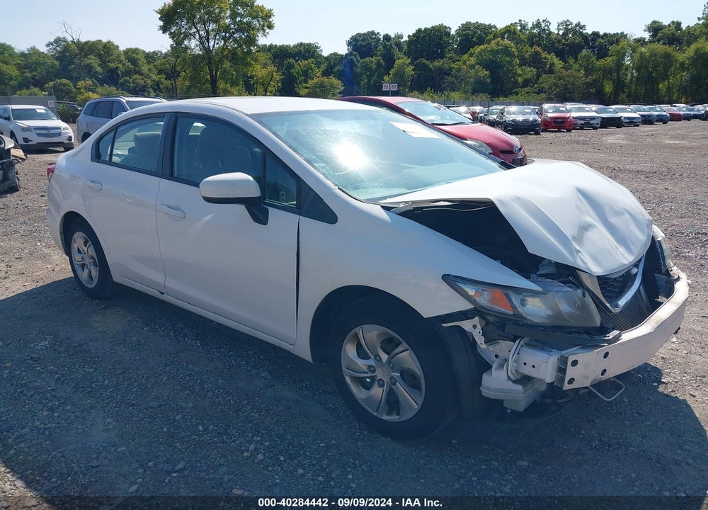 2015 HONDA CIVIC LX VIN: 19XFB2F56FE263337