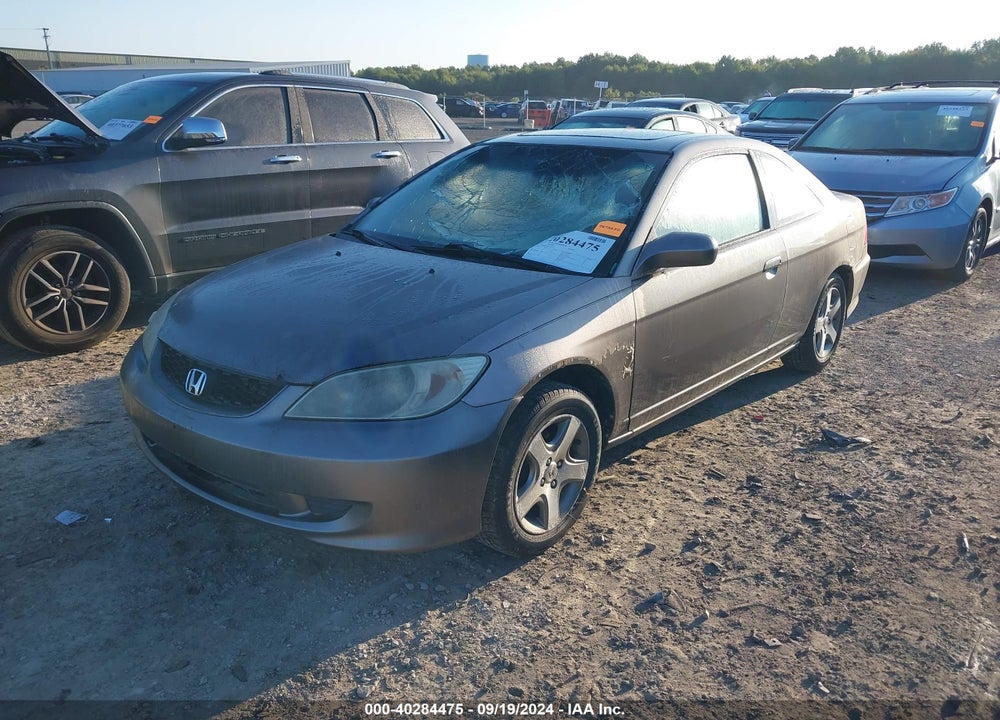 2004 HONDA CIVIC EX VIN: 1HGEM21934L004908