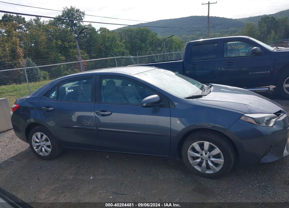 2016 TOYOTA COROLLA LE VIN: 2T1BURHE5GC590729
