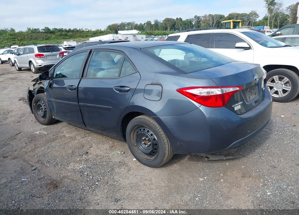 2016 TOYOTA COROLLA LE VIN: 2T1BURHE5GC590729