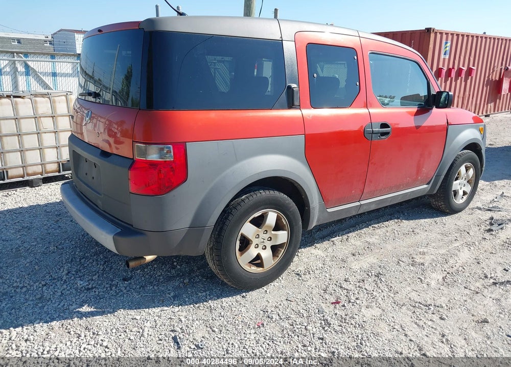 2004 HONDA ELEMENT EX VIN: 5J6YH18574L012372