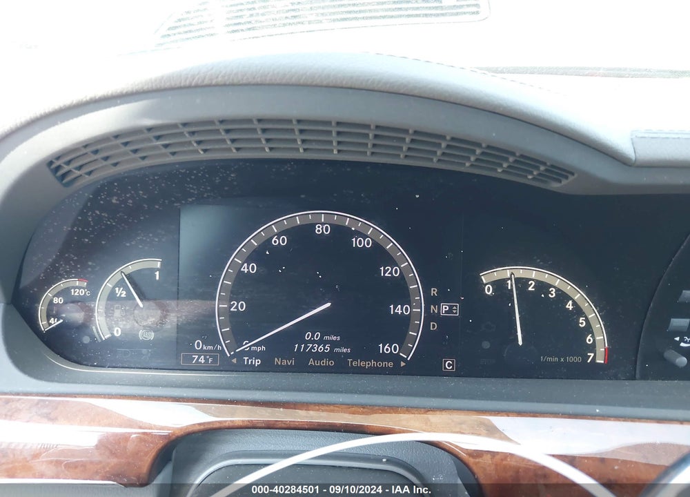 2008 MERCEDES-BENZ S 550 4MATIC VIN: WDDNG86X98A156022