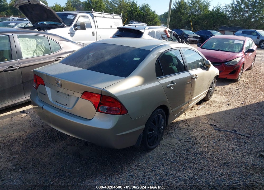 2007 HONDA CIVIC LX VIN: 1HGFA16547L014963