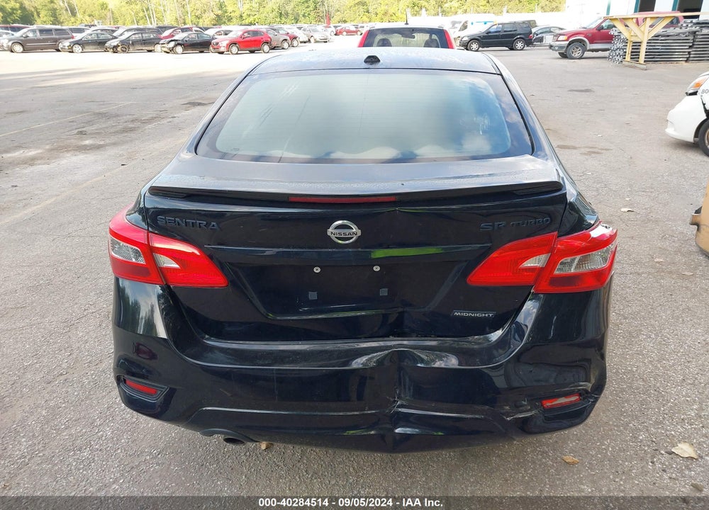 2018 NISSAN SENTRA SR TURBO VIN: 3N1CB7AP9JY257194