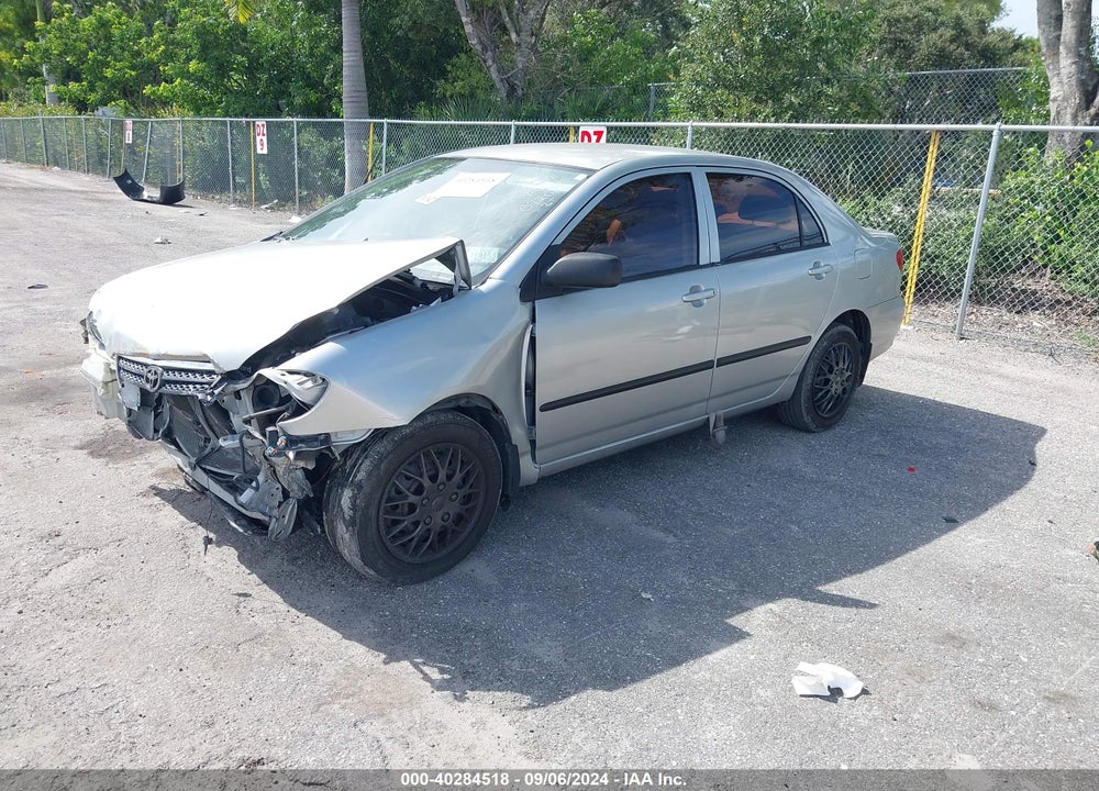 2006 TOYOTA COROLLA CE VIN: JTDBR32E860072016