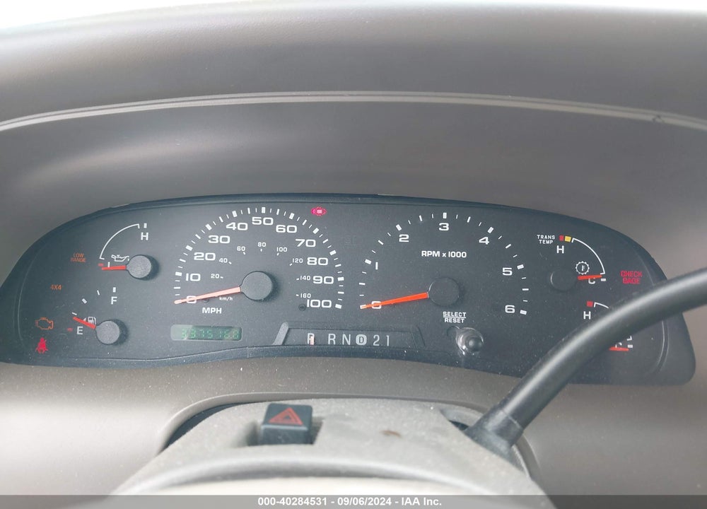 2003 FORD EXCURSION EDDIE BAUER VIN: 1FMNU45S63EC54214