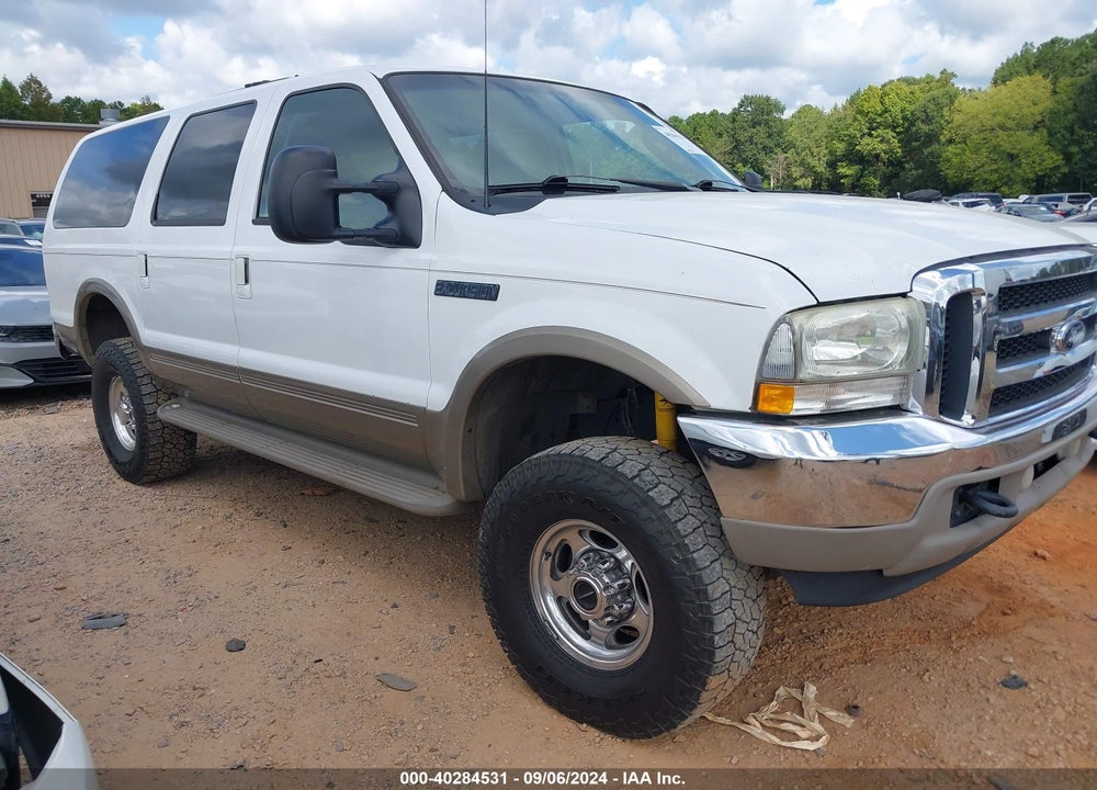 2003 FORD EXCURSION EDDIE BAUER VIN: 1FMNU45S63EC54214