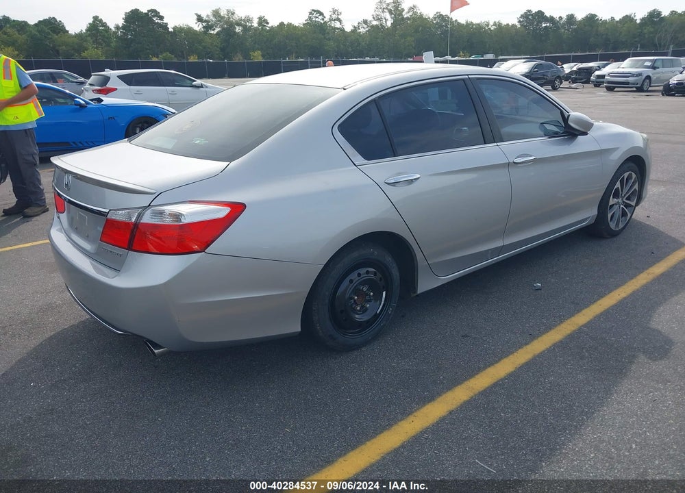 2014 HONDA ACCORD SPORT VIN: 1HGCR2F56EA281497