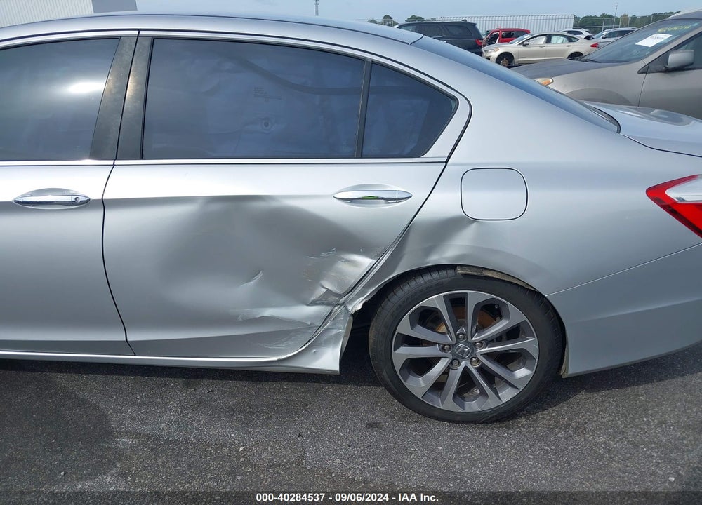 2014 HONDA ACCORD SPORT VIN: 1HGCR2F56EA281497