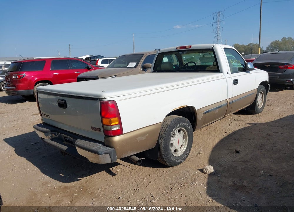 1999 GMC SIERRA 1500 SLE VIN: 1GTEC14T8XE524274