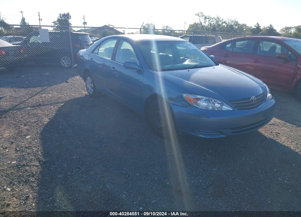2004 TOYOTA CAMRY LE VIN: 4T1BE32K24U923844