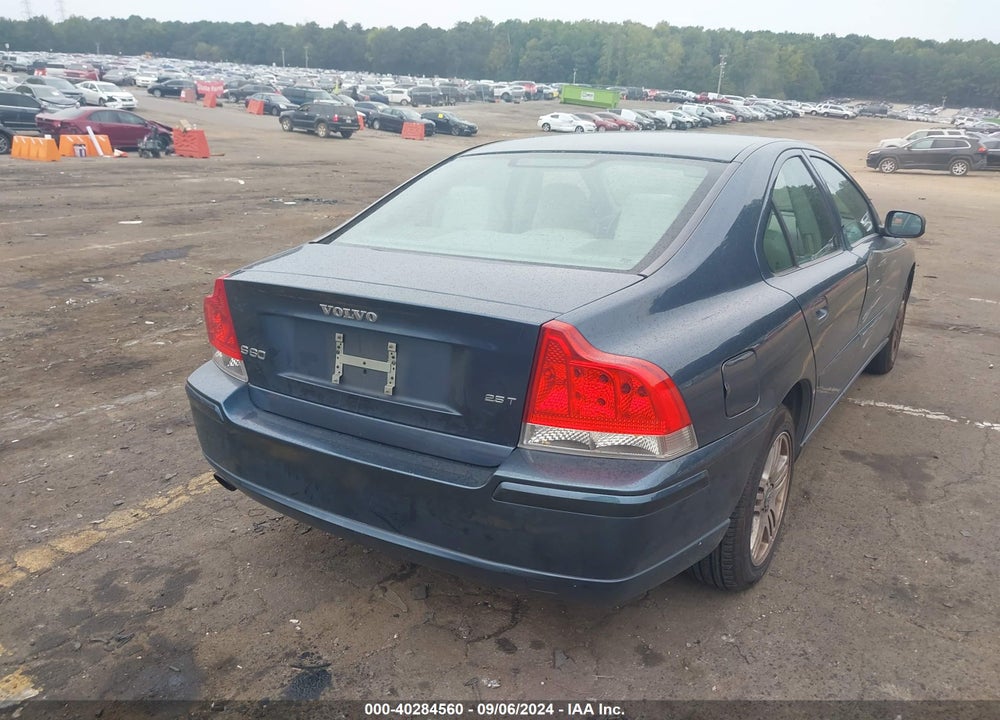 2008 VOLVO S60 2.5T VIN: YV1RS592782681528