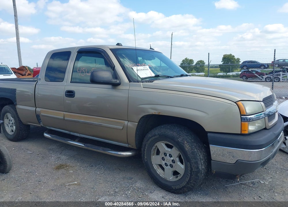 2005 CHEVROLET SILVERADO 1500 LS VIN: 1GCEK19BX5E147639