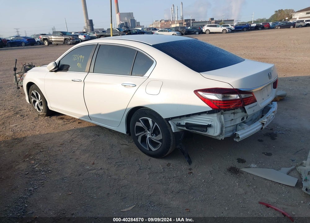2017 HONDA ACCORD LX VIN: 1HGCR2F30HA264276