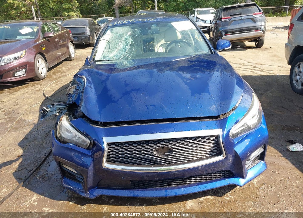 2017 INFINITI Q50 3.0T RED SPORT 400 VIN: JN1FV7AR2HM870471