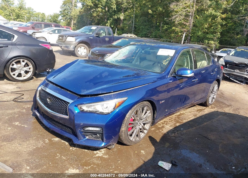 2017 INFINITI Q50 3.0T RED SPORT 400 VIN: JN1FV7AR2HM870471