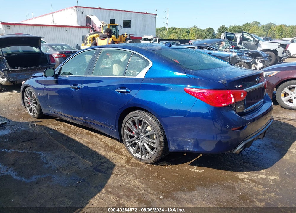 2017 INFINITI Q50 3.0T RED SPORT 400 VIN: JN1FV7AR2HM870471