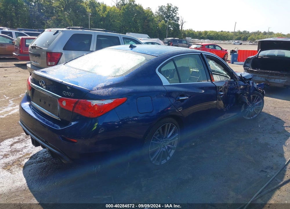 2017 INFINITI Q50 3.0T RED SPORT 400 VIN: JN1FV7AR2HM870471