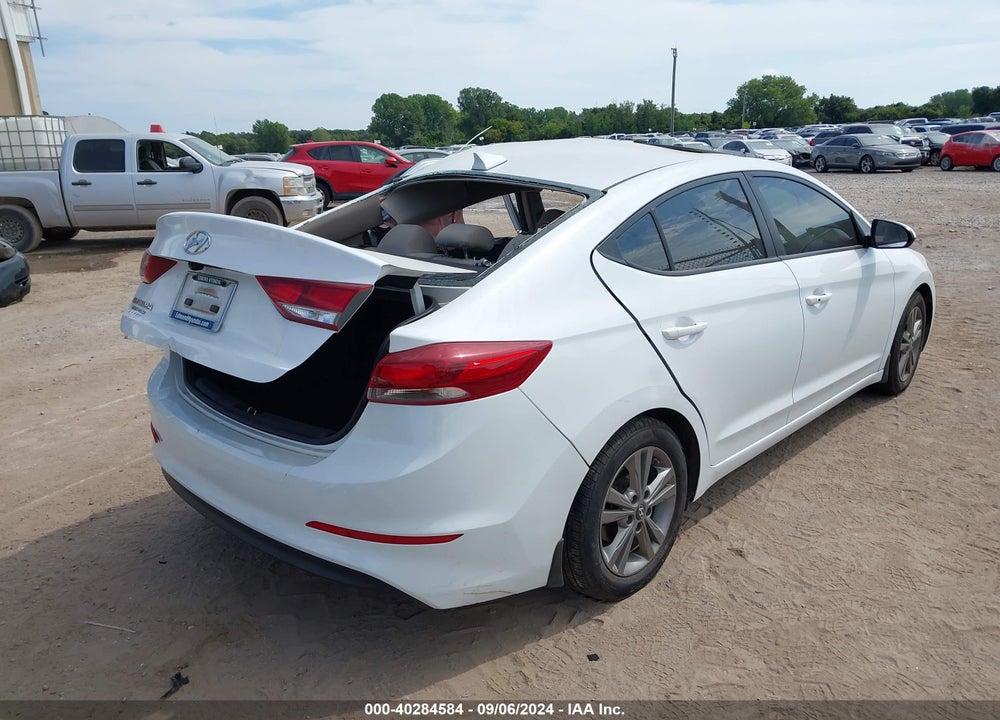 2018 HYUNDAI ELANTRA VALUE EDITION VIN: 5NPD84LF5JH354702