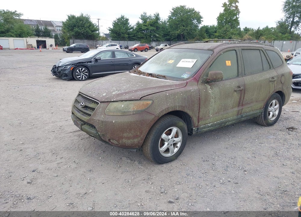 2007 HYUNDAI SANTA FE GLS VIN: 5NMSG13D87H101421