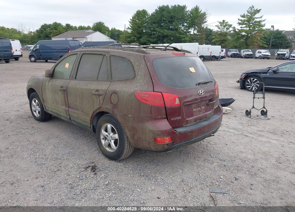 2007 HYUNDAI SANTA FE GLS VIN: 5NMSG13D87H101421