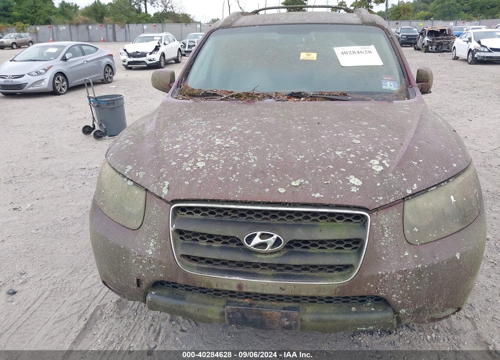 2007 HYUNDAI SANTA FE GLS VIN: 5NMSG13D87H101421