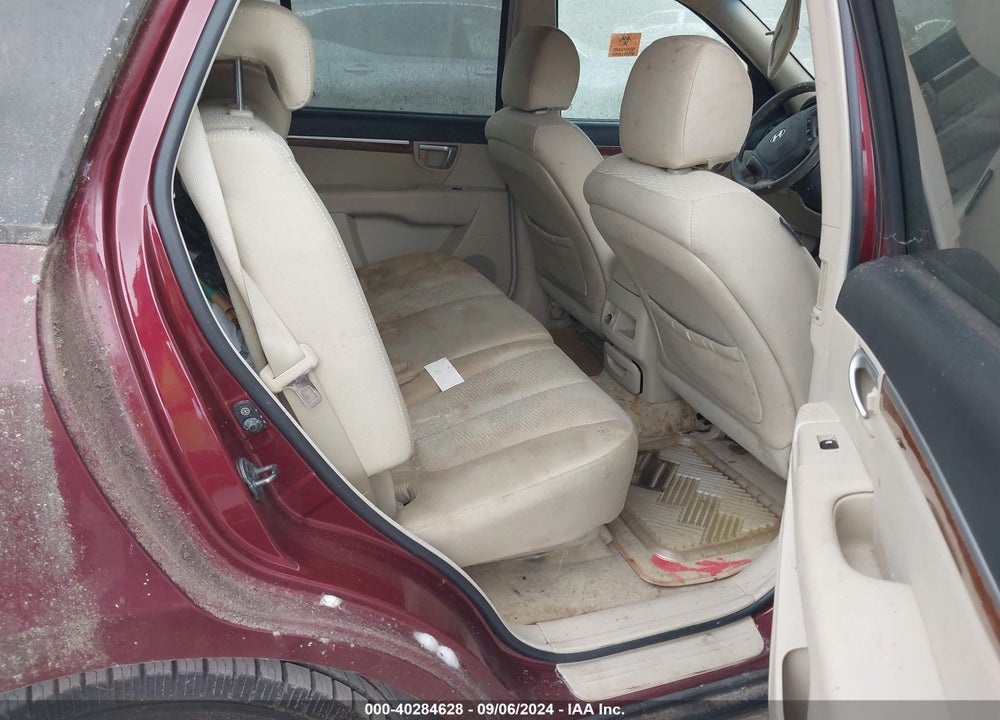 2007 HYUNDAI SANTA FE GLS VIN: 5NMSG13D87H101421