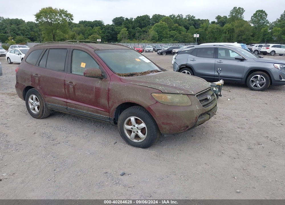 2007 HYUNDAI SANTA FE GLS VIN: 5NMSG13D87H101421