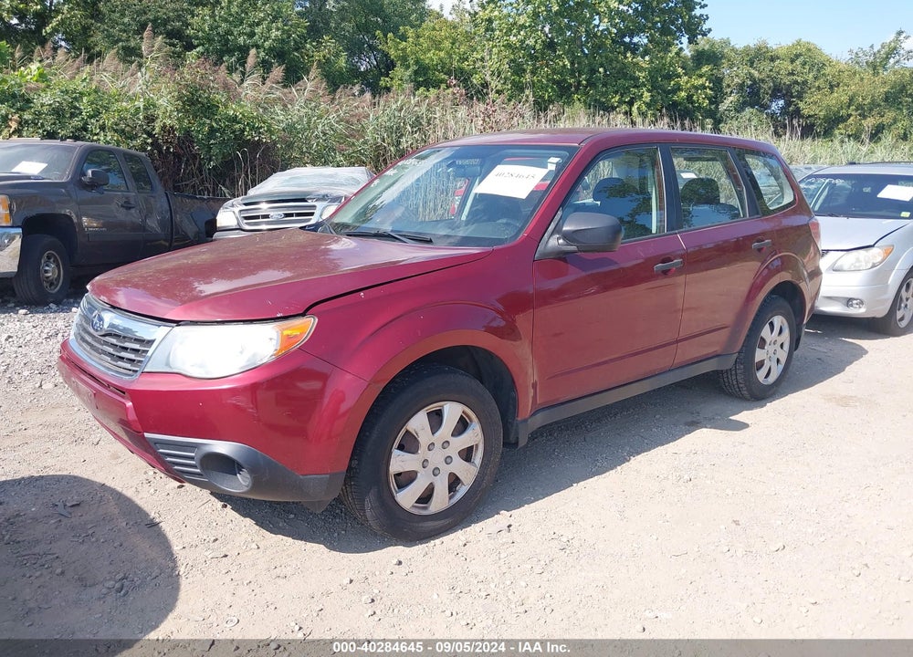 2009 SUBARU FORESTER VIN: JF2SH61669H747240