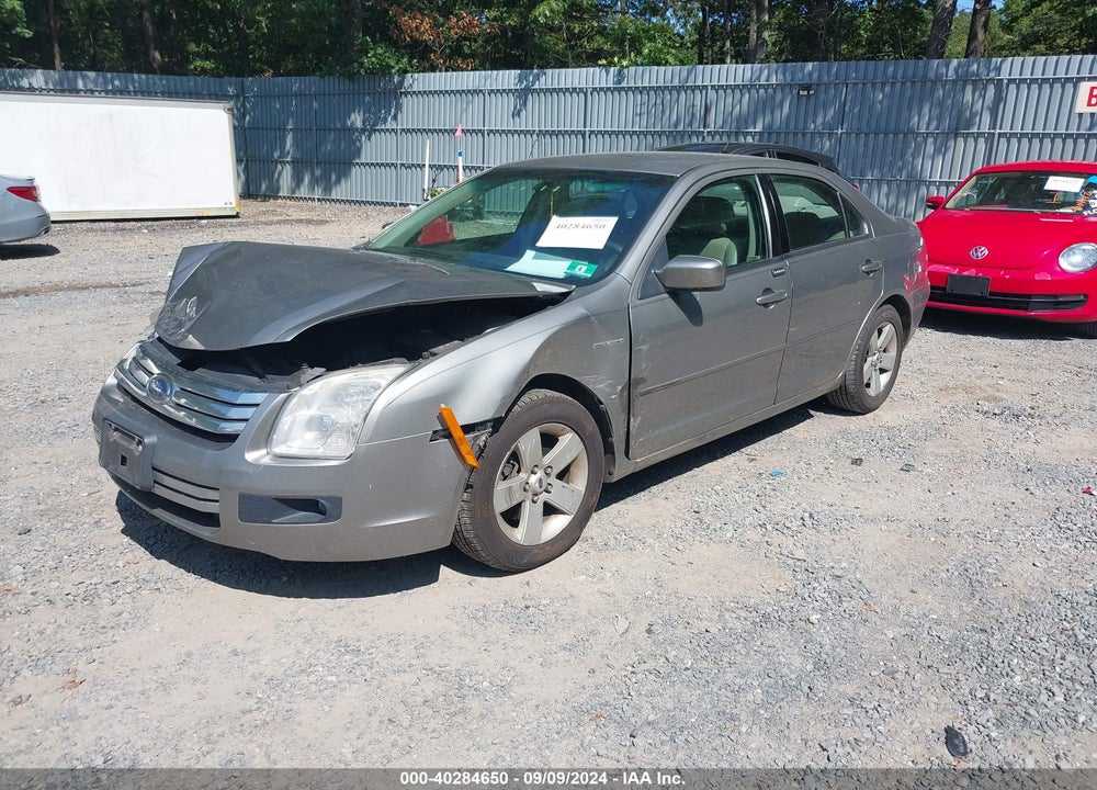 2008 FORD FUSION SE VIN: 3FAHP07Z58R114452