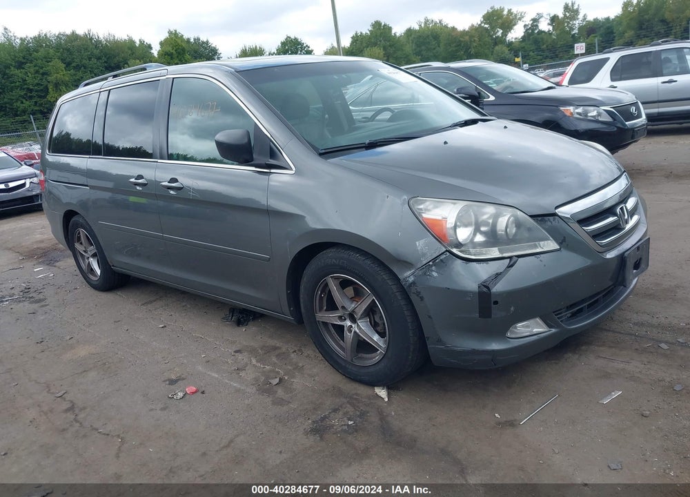 2007 HONDA ODYSSEY TOURING VIN: 5FNRL38837B115763